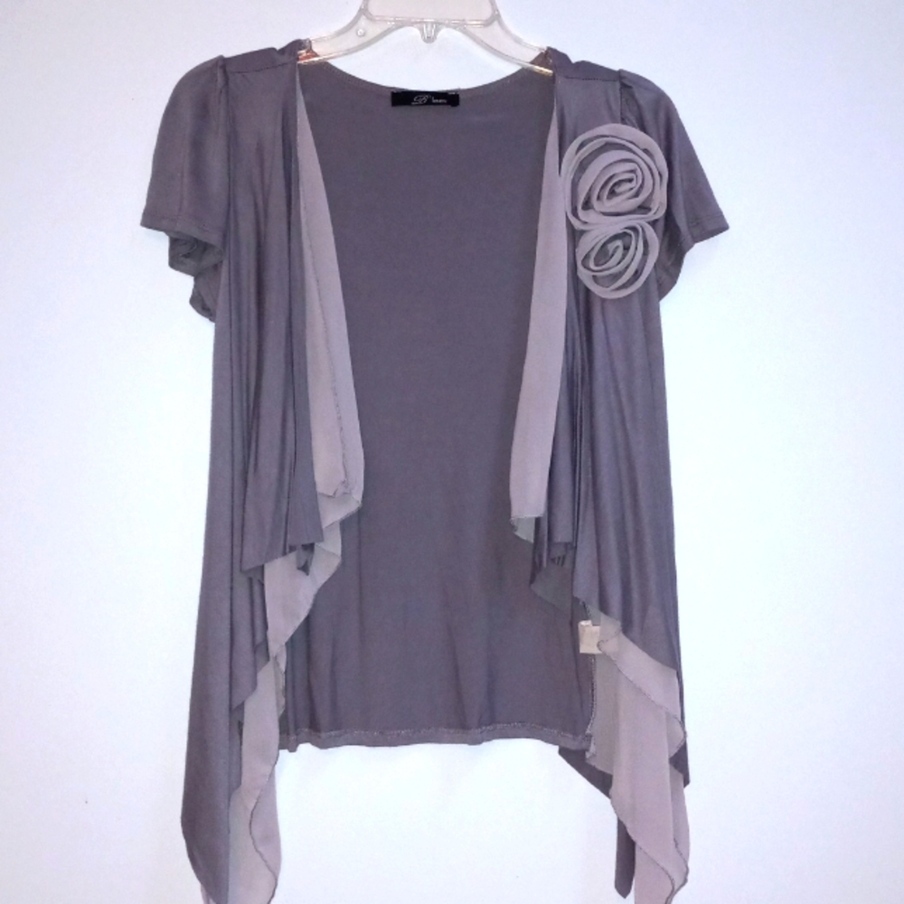 B'leev Cadigan Top